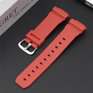 Resin Watch Strap For Casio g-shock DW-6900/5610 Bracelet Wristband 16mm Convex Interface TPU Rubber Watchband Belt Accessories