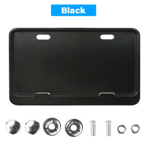 Motorcycle Universal License Plate Frame 1PCS Aluminum Alloy LTO Plate Cover Holder protector