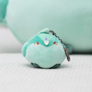 Genshin Impact Cosplay Xiao Teyvat Zoo Giant Bird Plush Toys Dolls Keychain Anime Kawaii Mascot Props Gifts Collection Christmas