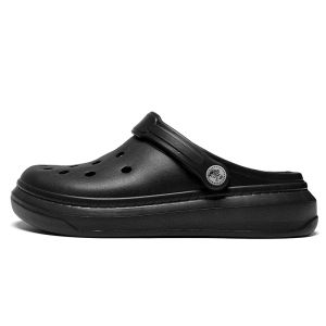 CoupleS Thick-Soled Clogs For Men Summer Breathable Outdoor Casual Hollow-Out Beach Sandals