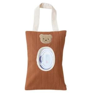 Bé lau Dispenser xách tay bơm lại du lịch Trường hợp bé lau túi lưu trữ chống Bụi Lau Dispenser cho túi đựng tã