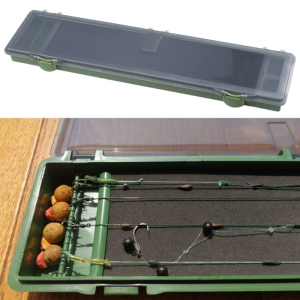 Stiff Rig Board Carp Fishing Rig Tackle Box Fishing Line Hook Equipments-Organizer Container Stiff Hair Rig Storage Box