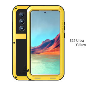 Love Mei Powerful Case For Samsung Galaxy S22 Ultra Heavy Duty Metal Armor Waterproof Shockproof Protective Cover 😍พร้อมส่ง🔥จัดส่งจาก Coldplay Digital Store ในกรุงเทพฯ