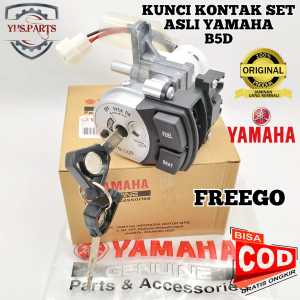 ASLI ORIGINAL KUNCI KONTAK PLUS TOMBOL JOK YAMAHA YGP B5D DIJAMIN PRESISI FREEGO FREGO FREE GO STOP