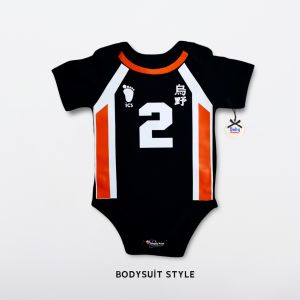 Haikyuu Baby Onesie Anime Volleyball Outfit Custom Jersey Number 0-12M Cotton PH