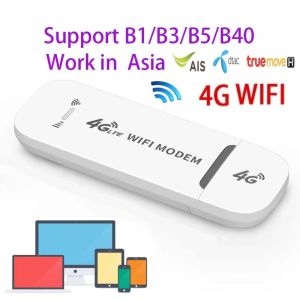 4G USB LTE มือถือแบบพกพา wifi สิ่งประดิษฐ์อินเทอร์เน็ตที่ใส่การ์ด ไร้สายคอมพิวเตอร์โน๊ตบุ๊คในรถยนต์