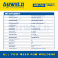 AUWELD TIG222P+C DIGITAL PULSE WELDING MACHINE 1PH/220V. 