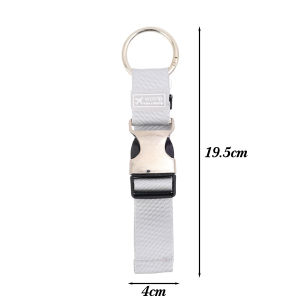 Kẹp móc treo áo khoác có thể điều chỉnh trên vali hành lý thêm túi kẹp dây đeo hành lý ni lông cầm tay chống trộm dây đeo hành lý mang theo Dây Đai Vali