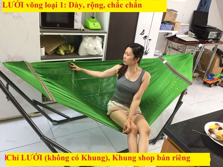 Lưới võng (Chỉ lưới) người lớn LOẠI 1 rất dày , rất rộng, Giá sỉ tại ...