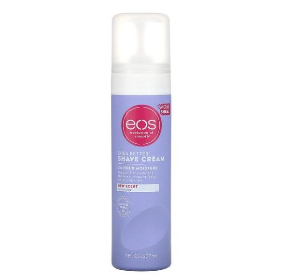 eos Shea Better Shaving Cream - Lavender, 24-Hour Hydration, Skin Care ...