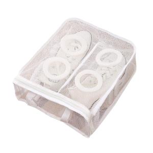 Shoe Washing Machine Bag Double Sturdy Mesh Designs Fit Sneakers to Size 13 Protective Gym Shoes and Flat Daily Use