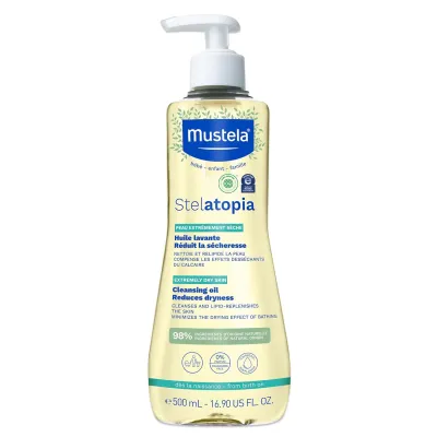 Mustela Fragrance-Free Cleansing Oil Eczema-Prone