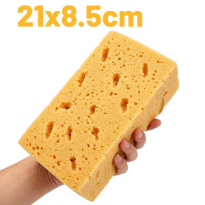 Large Car Washing Sponge Super Absorbent Detailing Pad Scratchless Honeycomb Block Multi Purpose Kitchen Vehicle Wash Accessory