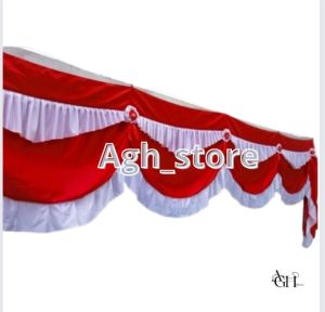 umbul umbul background abutai poni cantik merah 5 gelombang