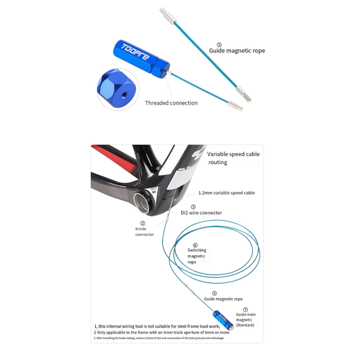 Bicycle Internal Cable Routing Tool for Road Bike for Carbon Fiber ...