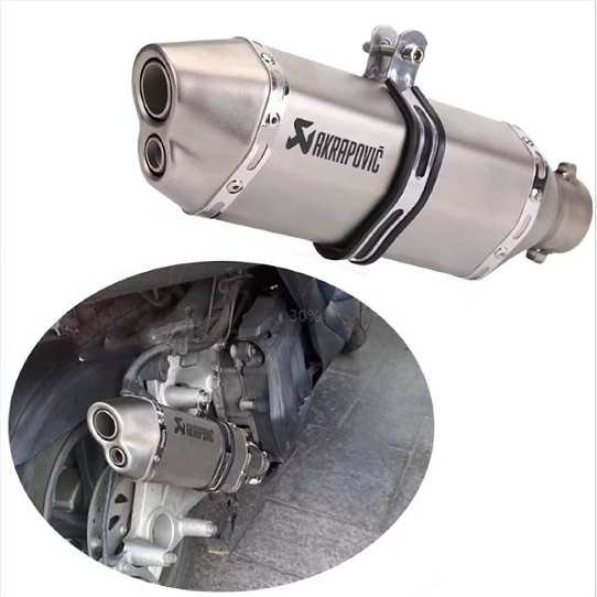 Universal Motorcycle Racing 【local shipment】 Universal Motorcycle Racing Bicycle Full Exhaust ...