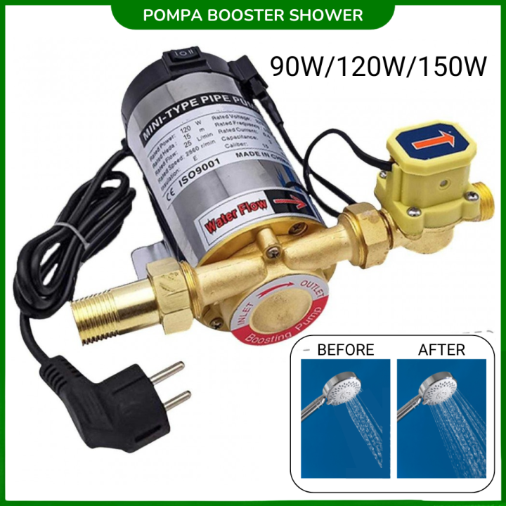 Booster Pump Tank Booster For Water Heater 220V 100W Automatic