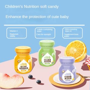 Enzyme Collagen Gummies Algae Oil Lutein Vitamin Opal Canisters