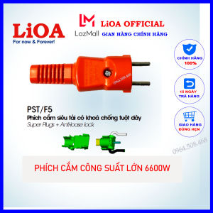 Phích Cắm Điện Công Suất Lớn LiOA PST/F5 Chịu Tải Cao 6000W 20A