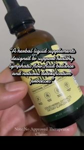 【siito】Lymphoria Lymphatic Drainage Herbal Drops Natural Lymph Cleanse Liquid Supplement