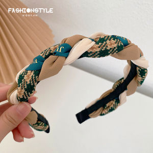 Headband Korean Hair Band Elegant 欧根纱宽边发箍 Bando Fesyen Wanita Lebar Mesh Twist Women Mesh Twist Fashion Hair Accessories