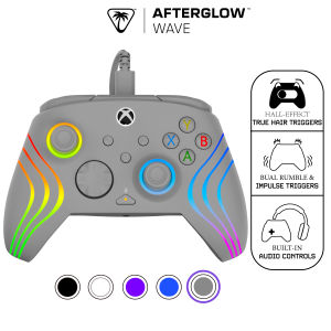 Turtle Beach Afterglow Wave Wired Controller Compatible with Xbox Windows 10 & 11