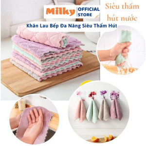 Khăn lau bếp đa năng khăn lau bát đĩa cốc chén  siêu thấm hút