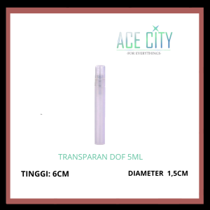 Botol Spray Pen Plastik 10ml dan 5ml- Putih / Warna Doff / Frosted / Botol Parfum