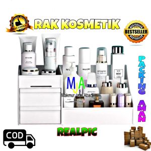 ( BISA COD ) PROMO Rak Hias Kosmetik Mini / Rak Kosmetik / Makeup Storage / Kotak Penyimpanan Skincare / Tempat Kosmetik / Rak Alat Tulis