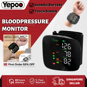 Electronic Intelligent Wrist BP Monitor – Medical-Grade Rechargeable Portable for Accurate Hypertension Tracking