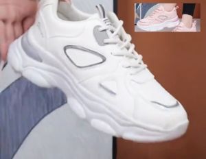 ZF Women’s Sneakers | Lightweight Breathable Korean-Style Fashion Sports Shoes | Closed-Toe Design with Non-Slip Rubber Sole | Comfortable Walking Running Gym Fitness Travel Outdoor Activities & Everyday Casual Footwear for Women