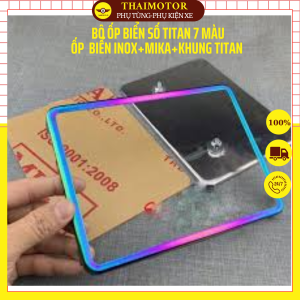 Combo Ốp Biển Titan + Gác Chân sau YA mạ Niken + Móc Treo Titan Phụ Kiện Xe Máy SIÊU HOT - Nâng Cấp Toàn Diện Xế Yêu!