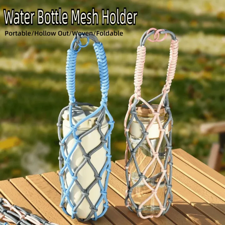 A5TG Có khóa Túi đựng cốc cà phê Di động Làm rỗng Túi lưới dệt Thực tế ...