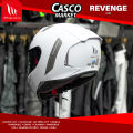 MT REVENGE 2 SOLID PLAIN COLOR FULL FACE SINGLE VISOR MOTORCYCLE HELMET. 