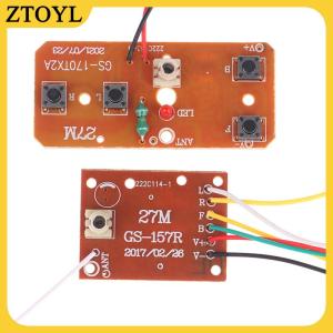 ZTOYL 4CH RC mạch điều khiển từ xa PCB Transmitter Receiver Board Phụ Kiện Xe Hơi