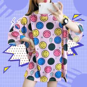 QZshop เสื้อแฟชั่น เสื้อยืดคอกลม โอเวอร์ไซต์ ใส่สบาย ชิวๆ ราคาคุ้มค่าเป็นมิตรกับทุกคนแน่นอน