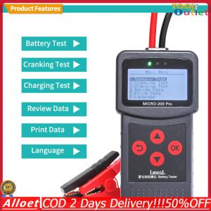 [ToolOutlet]MICRO-200 และ MICRO-200 PRO แบตเตอรี่ดิจิตอล CCA เครื่องวิเคราะห์แบตเตอรี่รถยนต์ เครื่องทดสอบแบตเตอรี่ 12V