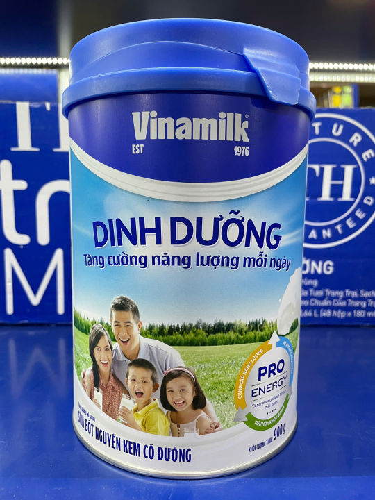 Sữa Bột Nguyên Kem Có Đường Vinamilk Dinh Dưỡng - Hộp Thiếc 900g