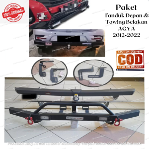 PAKET LENGKAP TANDUK DEPAN + TOWING BELAKANG BESI ARB AGYA 2012-2022