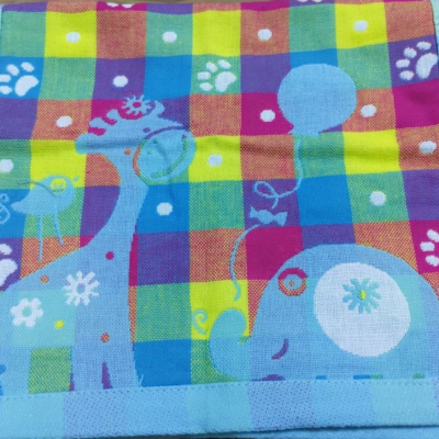 Khăn Mặt hình hoạt hình vui nhộn 100% cotton 27*50cm