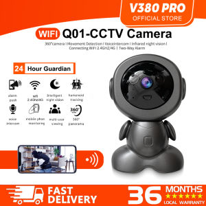 V380 Pro Cctv Camera for house FHD Smart Robot IP Camera Wifi CCTV 360 Pan/Tilt Rotate PTZ Night Vision Security Home Baby Monitor