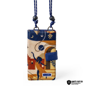 Wallts New Delmont Dune - Tas Dompet HP Handphone Selempang Wanita Phone Wallet