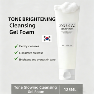 new Korean Centella Tone Glowing Cleansing Gel FoamDeep Cleansing Face WashBrightening Hydrating Gel Facial Cleanser for Oil Skin hot