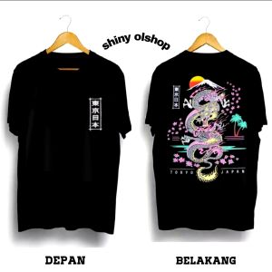 Kaos Katun Combed Premium untuk Pria dan Wanita Motif Luffy