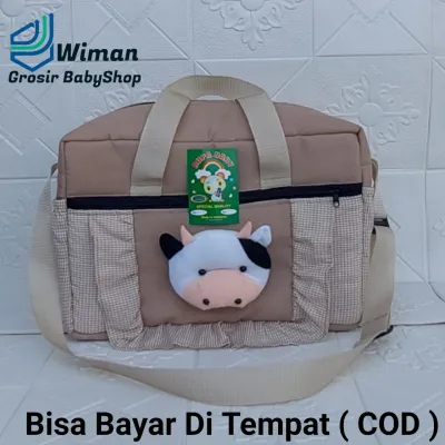 Tas Bayi Besar Renda Boneka Sapi Terbaru