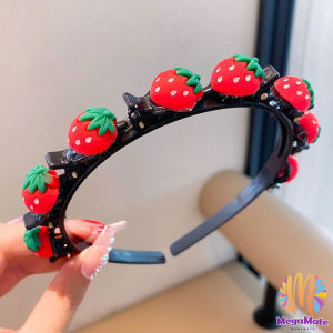 MegaMate ที่คาดผม แบบถัก เครื่องประดับ สไตล์เกาหลี ที่คาดผมเด็ก Childrens headband
