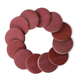 50 PCS 5 Inch Sanding Disc Hook and Loop Sandpaper 40-2000 Grits Aluminum Oxide Sanding Pad for Car Polishing Sharpening