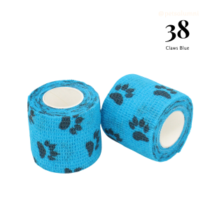ผ้าพันแผลสัตว์เลี้ยง เทปพันเท้า เทปยืดหยุ่น 4.5 เมตร ผ้าล็อค เทปพันออกกำลังกาย ใช้ได้ทั้งคนและสัตว์