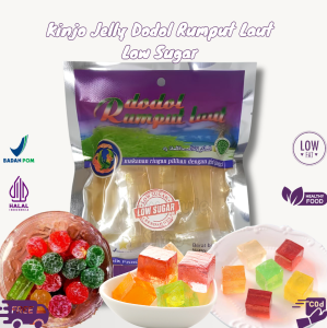 [ HALAL ] Kinjo Jelly Dodol & Manisan Rumput Laut Viral 90gr / Kinjo Jelly / Jelly Rumput Laut / Dodol Rumput Laut / Cemilan Sehat / Dodol Rumput Laut Khas Lombok