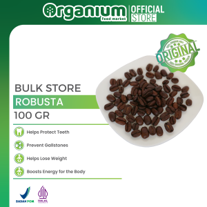 Organium Robusta Sidikalang Roasted Coffee Bean 100g